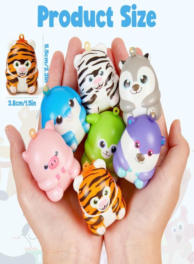 Golray 20 Packs Party Favors Slow Rising Stress Relief Squishy Toys for Kids, Soft Squishy Animals for Birthday Goodie Bag Stuffers, Pinata Fillers, Classroom Prizes, Treasure Box, Carnival Prizes - Image 3